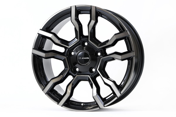 JAOS ジャオス BACCHUS CM-11 20x9.5J+53 5H 150.0 スモークポリッシュブラック 20インチ 鋳造1ピースホイール 1本 ランドクルーザー 200系、レクサス LX570 ※送料注意