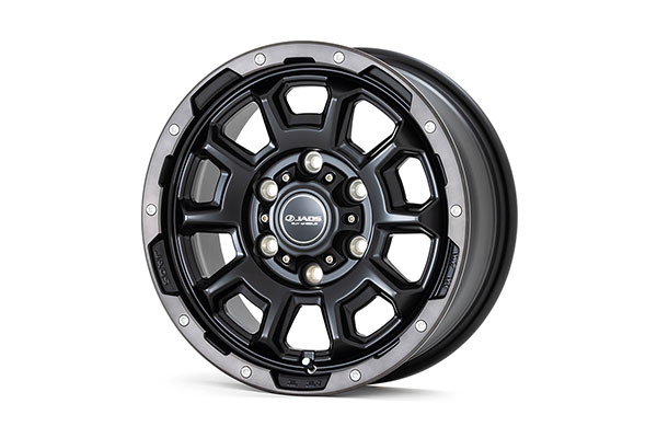 JAOS ジャオス ADAMAS BL5 16x6.5J+38 6H 139.7 マットポリッシュブラック 16インチ 鋳造1ピースホイール 1本 ハイエース 200系 ※送料注意