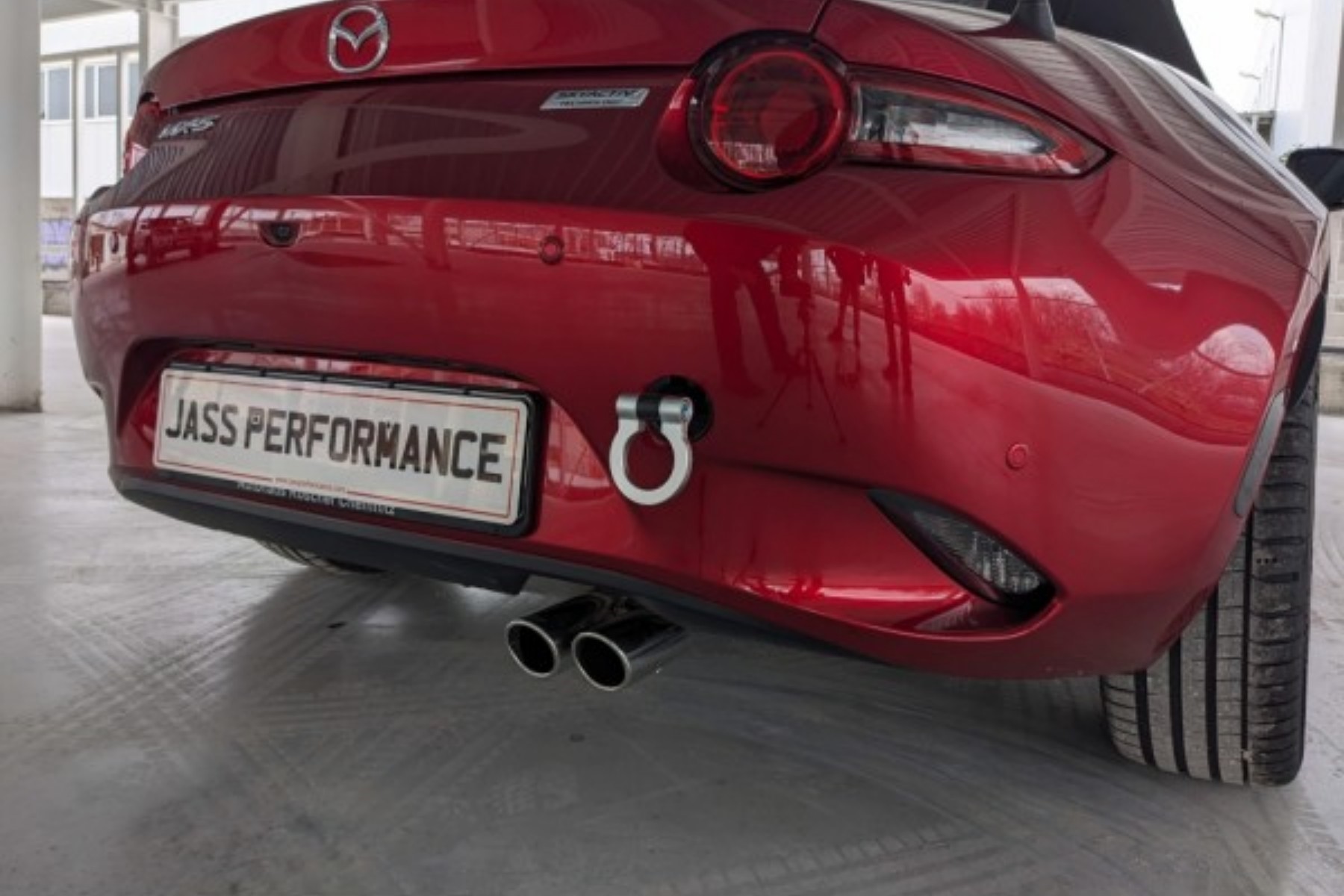 Jass Performance ジャスパフォーマンス 牽引フック リア シルバー ロードスター ND5RC