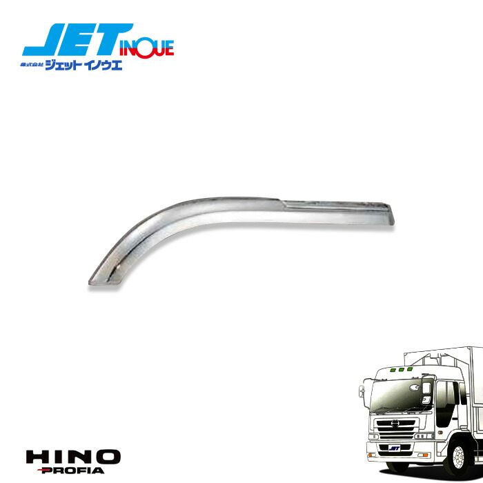 JETINOUE ジェットイノウエ プロフィア用 フロントフェンダー LH 助手席側 [HINO 大型 プロフィア H4.7~H15.10 ] ※フロント2軸車不可
