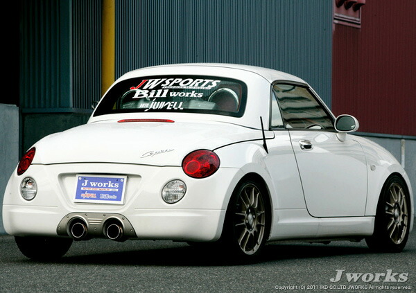 N1Street21 Muffler コペン　L880K 楽天市場】Jworks N1 Street 21 Muffler ダイハツ コペン L880K