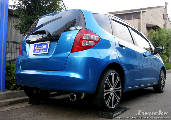 Jworks EGOIST Shinyマフラー [フィット [DBA-GE6] ] 送料：北海道は4000円税別、沖縄離島は着払い発送｜オートクラフト