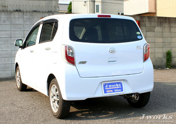 Jworks Ngeneration N1Street マフラー [ダイハツ ミライース [LA300] H23.09~H24.-- KF] 送料：北海道は4000円税別、沖縄離島は着払い発送｜オートクラフト