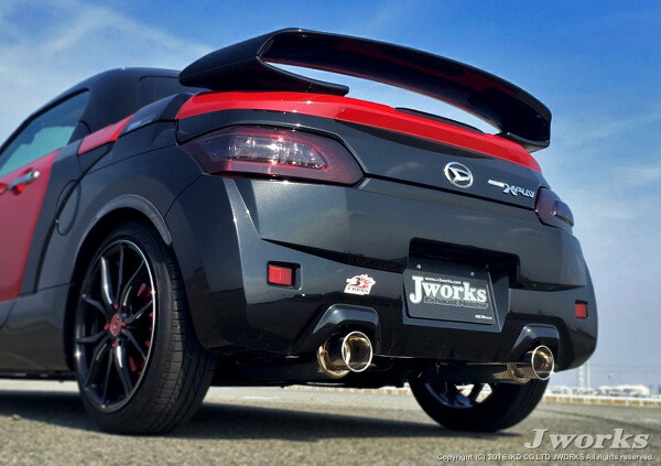 Jworks Ngeneration N1Street マフラー [ダイハツ コペン [DBA-LA400K] H26.6~ KF] 送料：北海道は4000円税別、沖縄離島は着払い発送