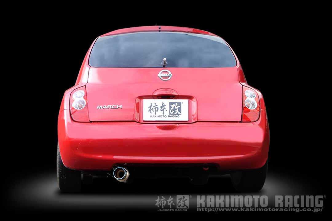 柿本改 マフラー GTbox 06&S マーチ UA,CBA-AK12 05/8_M/C前 1.2_NA CR12DE 2WD(FF) 02/3～05/8 5MT/4AT 個人宅配送不可 北海道・沖縄・離島は要確認