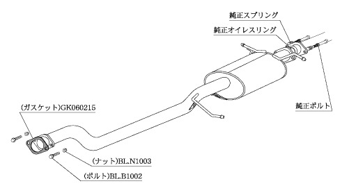 柿本改 マフラー センターパイプ セレナ DBA-CC25 2.0_NA MR20DE 2WD(FF) 06/6~10/3 CVT 個人宅配送不可 北海道・沖縄・離島は要確認|オートクラフト