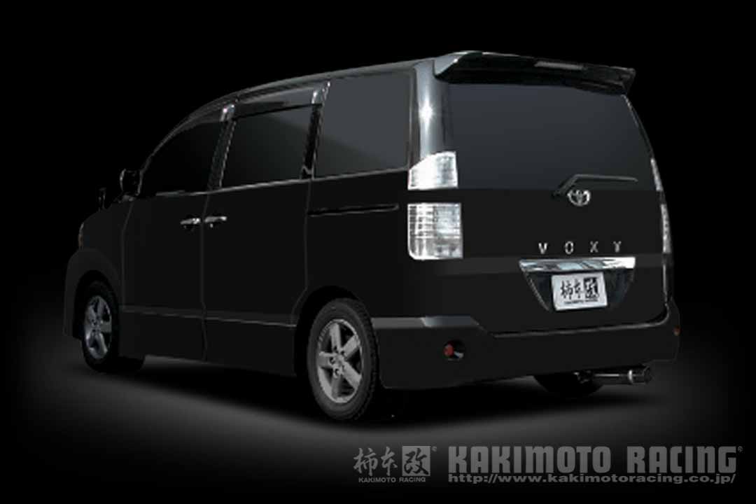 柿本改 マフラー hyper GTbox Rev. ヴォクシー (エアロバンパーグレード) TA,CBA,DBA-AZR65G 2.0_NA 1AZ-FSE 4WD(AWD) 01/11～07/6 4AT/CVT 個人宅配送不可 北海道・沖縄・離島は要確認