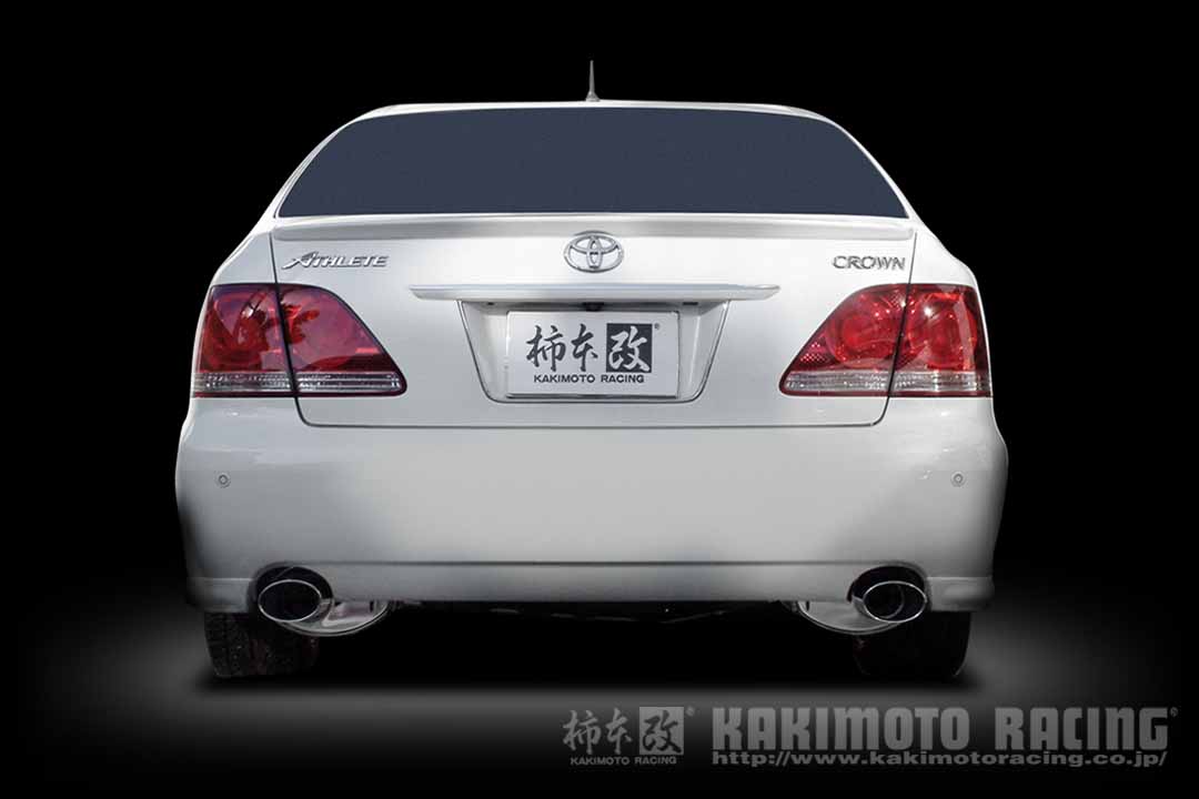 柿本改 マフラー KRnoble Ellisse クリスタル クラウン UA,CBA-GRS182 3.0_NA 3GR-FSE 2WD(FR) 03/12～04/8 6AT 個人宅配送不可 北海道・沖縄・離島は要確認