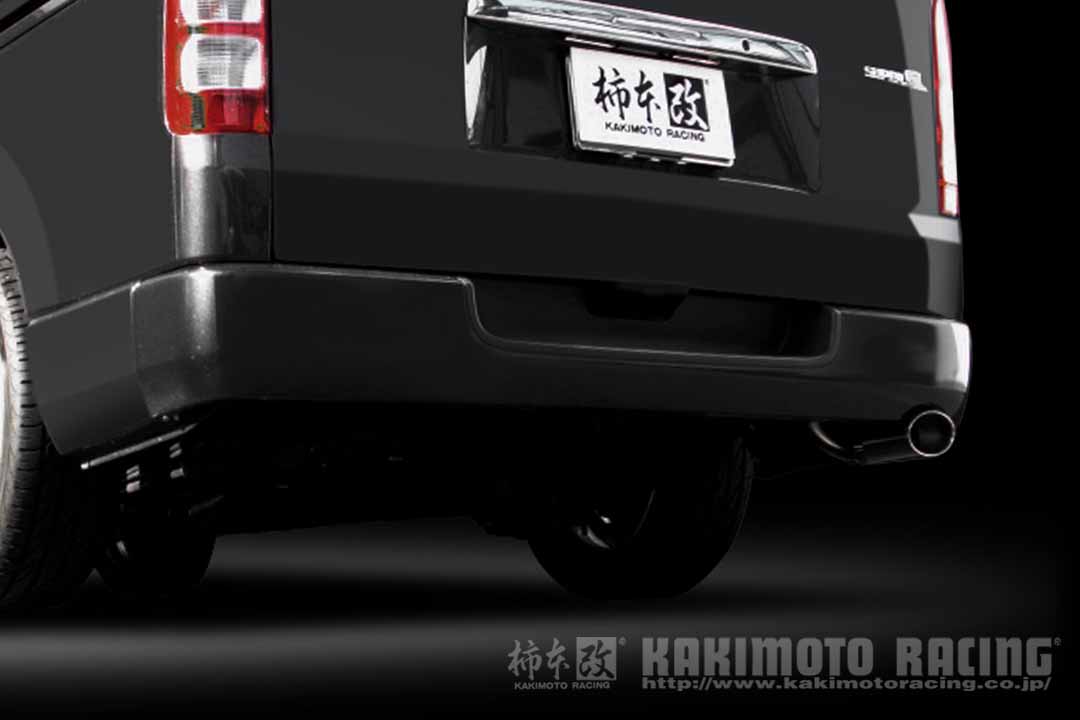 柿本改 マフラー KRnoble Ellisse クリスタル ハイエース (標準ボディー) CBF-TRH200V 2.0_NA 1TR-FE 2WD(FR) 04/9～10/3 4AT 個人宅配送不可 北海道・沖縄・離島は要確認｜オートクラフト