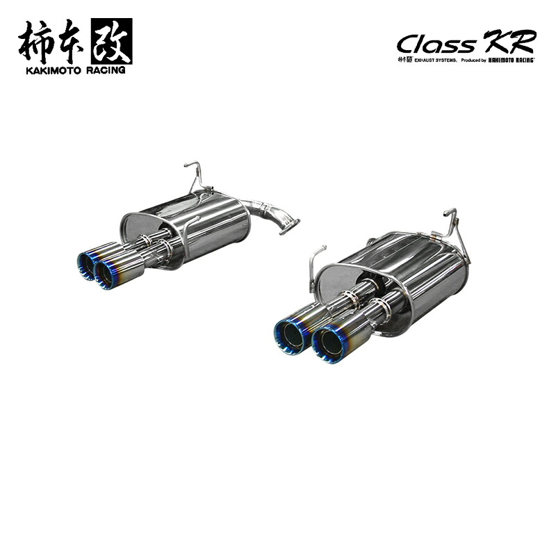 柿本改 マフラー Class KR インプレッサ CBA-GVB 2.0_ターボ EJ20 4WD(AWD) 10/7～14/8 6MT 個人宅配送不可 北海道・沖縄・離島は要確認｜オートクラフト