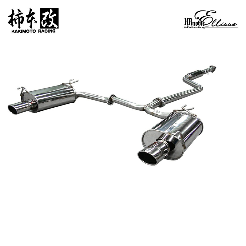 柿本改 マフラー KRnoble Ellisse クリスタル オデッセイ DBA-RB3 2.4_NA K24A 2WD(FF) 08/10～10/3 CVT 個人宅配送不可 北海道・沖縄・離島は要確認