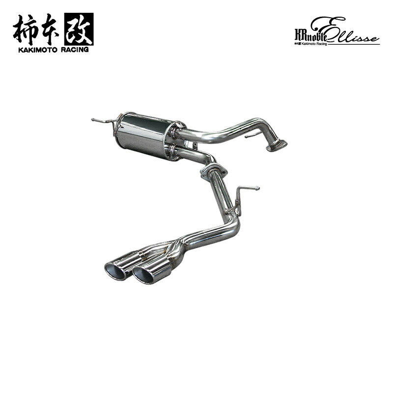 柿本改 マフラー KRnoble Ellisse クリスタル ステップワゴンスパーダ DBA-RK5 2.0_NA R20A 2WD(FF) 10/4～15/4 CVT 個人宅配送不可 北海道・沖縄・離島は要確認 53,856円