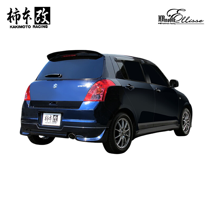柿本改 マフラー KRnoble Ellisse クリスタル スイフト DBA-ZC11S 1.3_NA M13A 2WD(FF) 04/11～07/5 4AT/5MT 個人宅配送不可 北海道・沖縄・離島は要確認