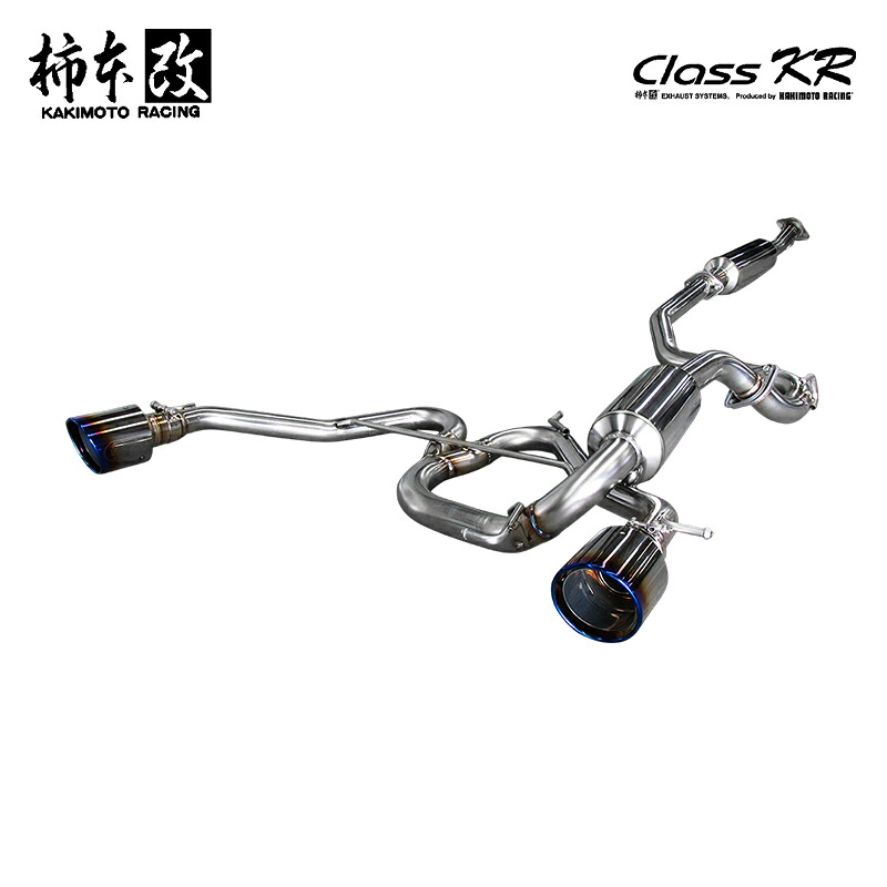 柿本改 マフラー Class KR ステンレステール センター付き スイフトスポーツ CBA,4BA-ZC33S 1.4_ターボ K14C 2WD(FF) 17/9～ 6MT/6AT 個人宅配送不可 北海道・沖縄・離島は要確認