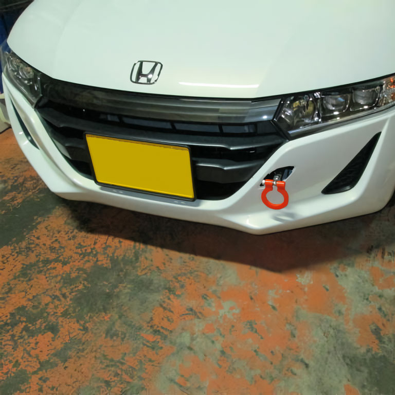 楽天市場】カワイ製作所 牽引フック フロント 可倒式 S660 JW5