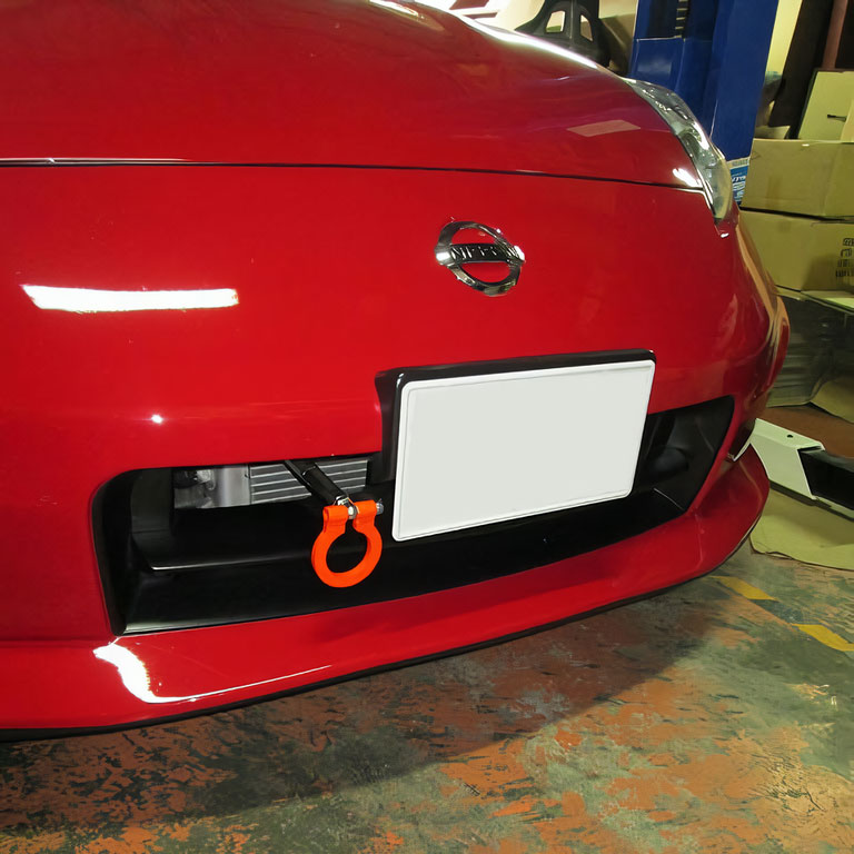 クスコ牽引フック　　Z34 楽天市場】フェアレディZ RZ34 可倒式牽引フック フロント用