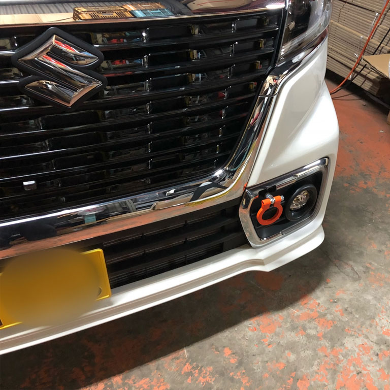 楽天市場】カワイ製作所 牽引フック フロント type可倒 SZ0860-RFF-88