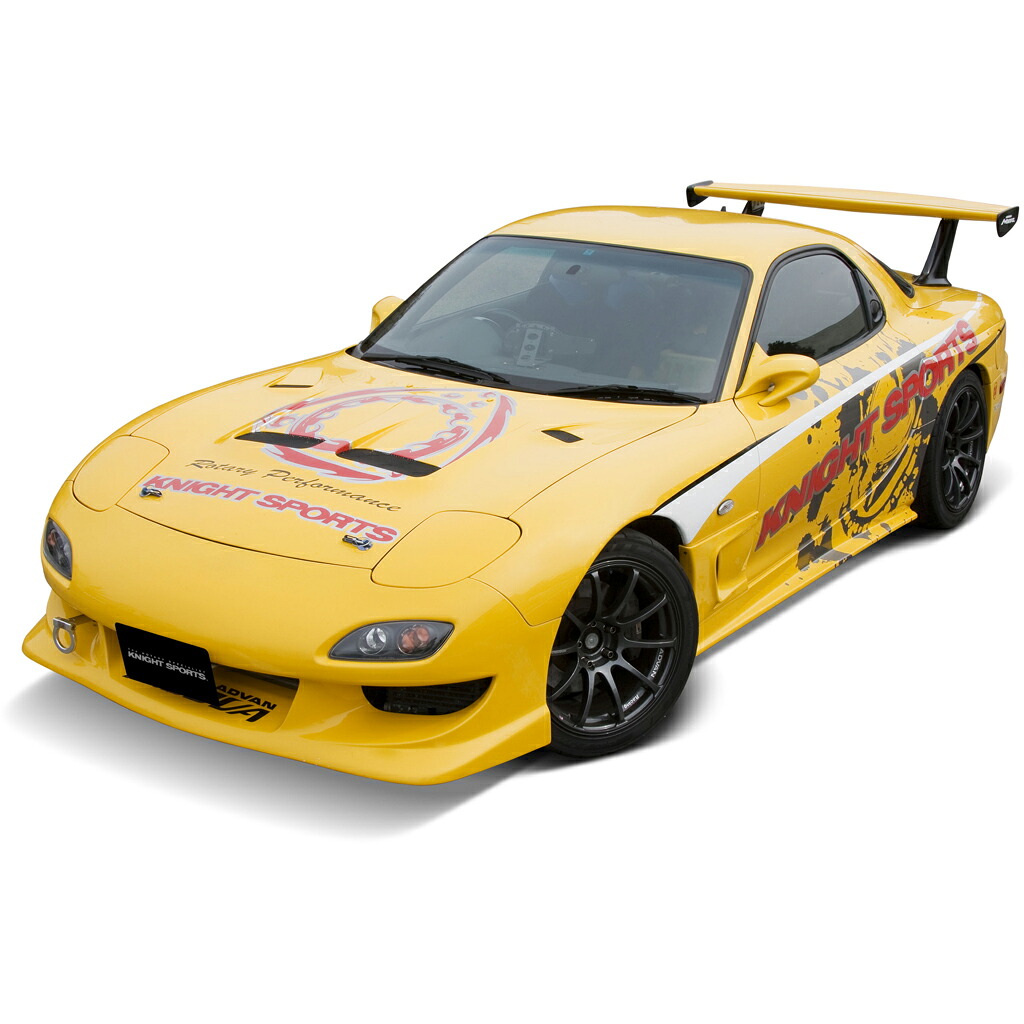 ナイトスポーツ フロントバンパースポイラー TYPE-6 RX-7 FD3S 99/01- 個人宅不可 北海道・沖縄・離島は要確認