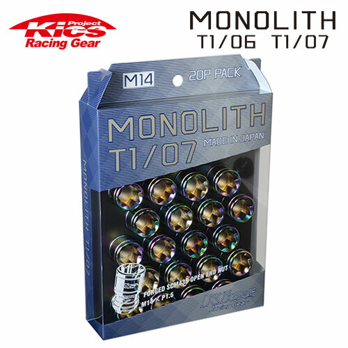 【楽天市場】協永産業 Kics モノリス MONOLITH T1/06 M12×P1.5 【楽天市場】協永産業 Kics モノリス MONOLITH T1/06 M12×P1.5