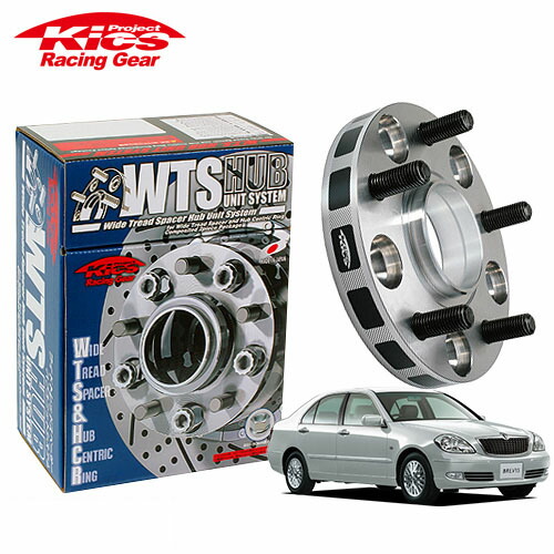 協永産業 Kics ワイドトレッドスペーサー W.T.S.ハブユニットシステム ブレビス JCG10 JCG11 JCG15 ネジM12 x P1.5 5穴 PCD114.3 ハブ径60Φ 厚み20mm 13,209円