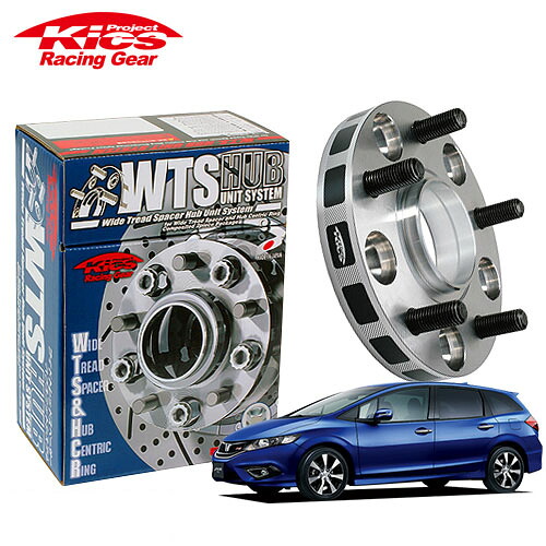 協永産業 Kics ワイドトレッドスペーサー W.T.S.ハブユニットシステム ジェイド FR4 FR5 ネジM12 x P1.5 5穴 PCD114.3 ハブ径64Φ 厚み11mm 11,637円