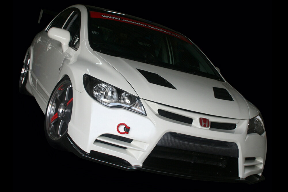 M＆M シビックタイプR FD2 エアロインテークダクト 新品未使用品 シビックタイプR FD2 エアロインテークダクト : エアロ.カスタム