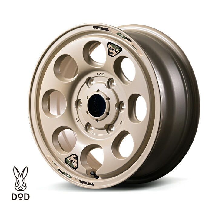【楽天市場】MID WHEELS X DOD ウシャリン アルミホイール1本 15x6.0J 6H PCD139.7 +33 (ウシャリン ...