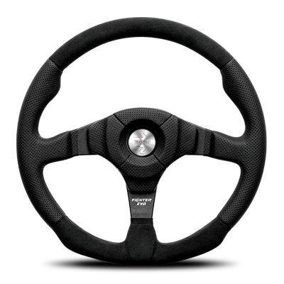 楽天市場】MOMOステアリングファイター エボ レザー/ウッド