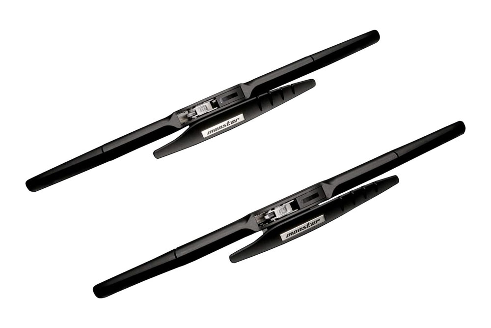Monster Sport モンスタースポーツ エアロワイパーブレード ※2本組(運転席側：400mm、助手席側：400mm) ジムニー JB64W 18.07～(1型～4型)
