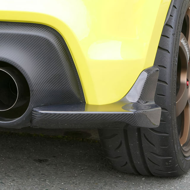 Monster Sport モンスタースポーツ リヤアンダースポイラー CFRP綾織カーボン スイフトスポーツ 4BA-ZC33S 20.05～(2～4型) K14Cターボ [セーフティサポート非装着車] 35,820円