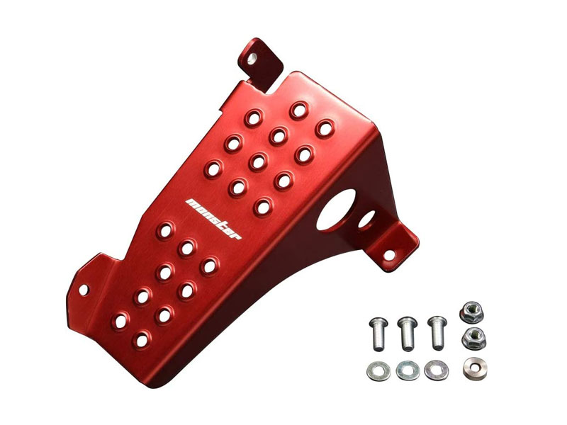 Monster Sport モンスタースポーツ スポーツフットレスト レッドアルマイト アルトバン HA36V 14.12～18.11(1型) 2WD/4WD 5MT
