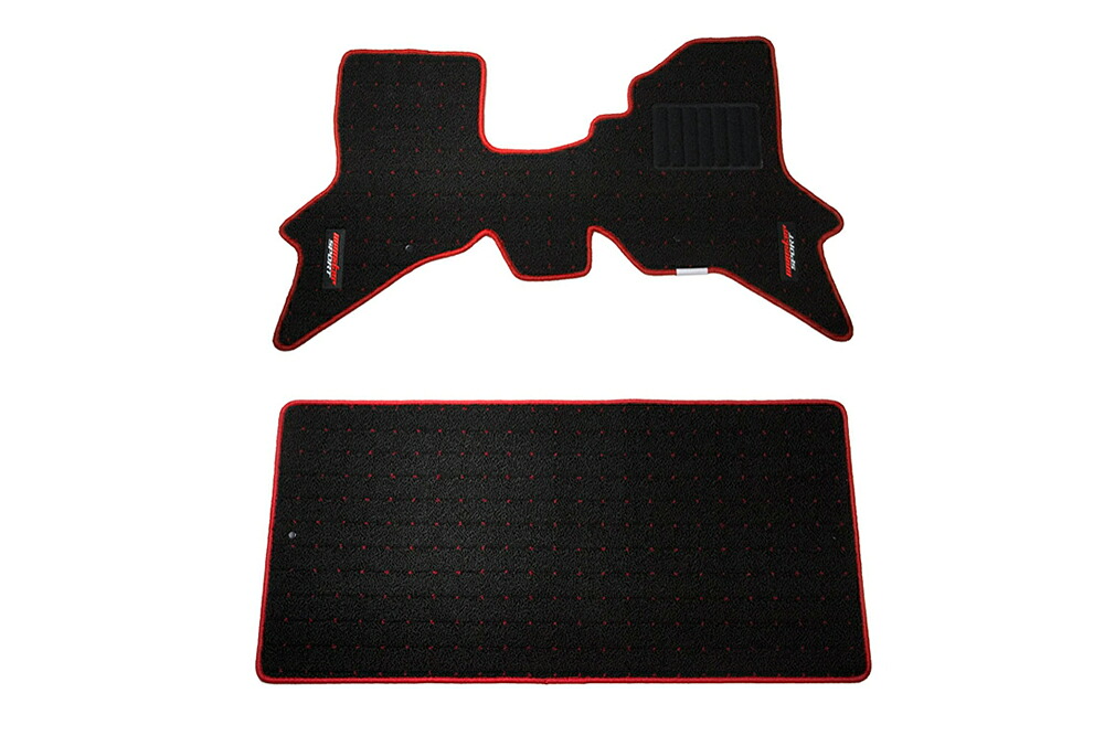 Monster Sport モンスタースポーツ フロアマット オートマチック車用 エブリイバン DA64V 05.08～15.02(1～6型） 4AT/3AT [一体可倒式リヤシート車]