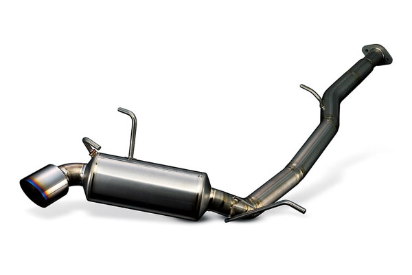Monster Sport モンスタースポーツ TYPE-Ti チタンマフラー カプチーノ EA21R 95.06～98.10 K6A ターボ 個人宅配送不可