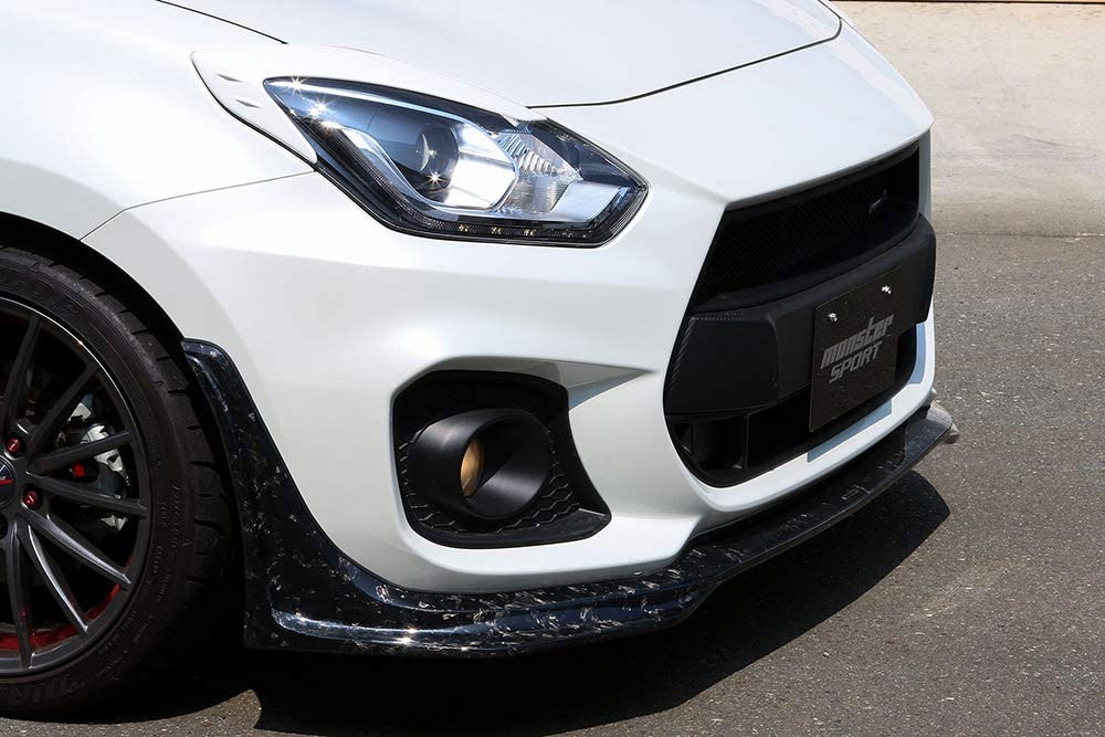 Monster Sport 異類異形スポーツ ヘッドランプガーニッシュ シルバー スイフト Zc13s 17 07 04 K10c ターボ Ff 6at Newbyresnursery Com