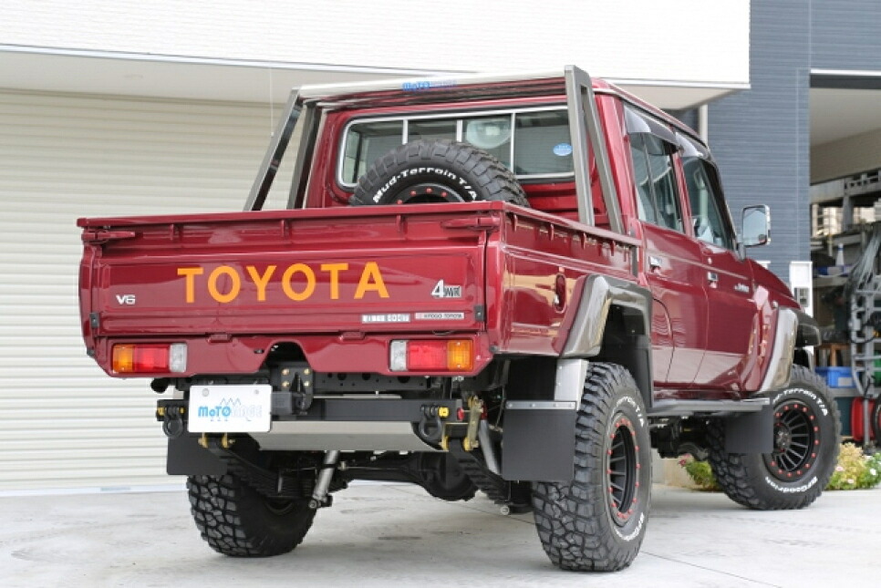 MOTORAGE モトレージ タンクガード GRJ79用 TOYOTA ランドクルーザー70(再販車) GRJ79K