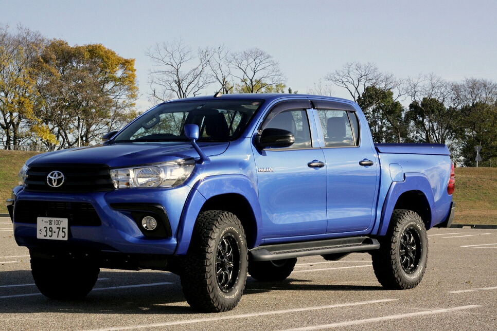 MOTORAGE モトレージ エアロフェンダーカバー 未塗装品 TOYOTA ハイラックス GUN125 ～R2年8月車/ブラックラリーエディション除く