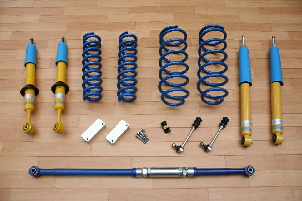 MOTORAGE モトレージ TERRAサスペンションキット ビルシュタインスーパーロングダンパー仕様 前後ハードタイプ TOYOTA FJクルーザー GSJ15W 左ハンドル車 152,900円