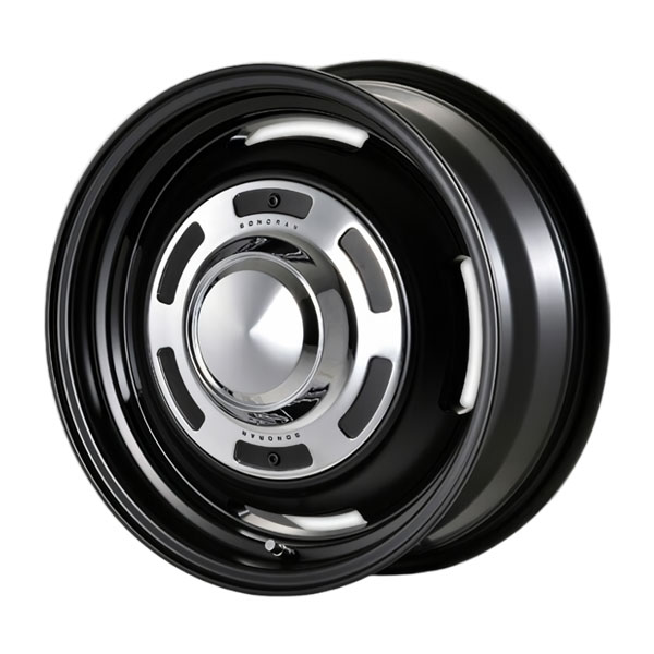 モーターファーム ホイール SONORAN マットブラック 16インチ×6.5J 6H 139.7 +38 1本 ハイエース 北海道・沖縄・離島は要確認