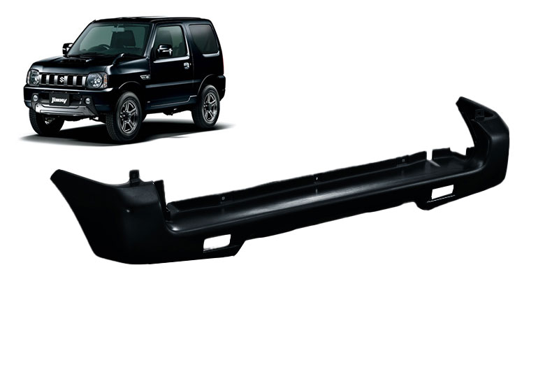 モーターファーム ウレタンリアバンパー/ブルーイッシュブラックパール３(ZJ3) ジムニー JB23W 北海道・沖縄・離島は要確認