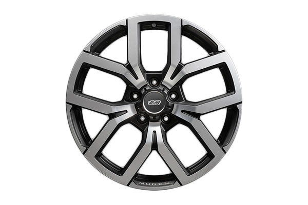 MUGEN 無限 アルミホイール CU10B 18X7.5J 5H-114.3 +54 マットガンメタリックミラーフェイス WR-V DG5 2024/3～｜オートクラフト