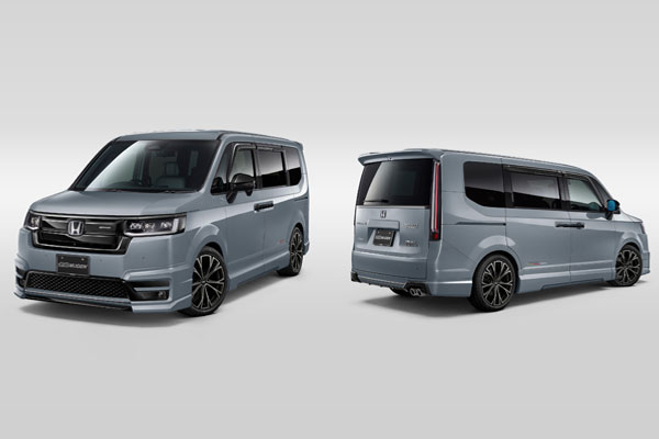 MUGEN 無限 スタイリングセット 無限マフラー用 ソニックグレー・パール ステップワゴン RP6 RP8 2025/5～ ※北海道・沖縄・離島は都度確認 ※個人宅＆ホンダディーラー配送不可