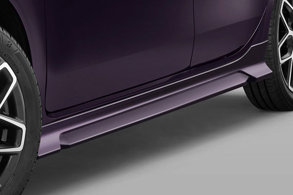 MUGEN 無限 サイドスポイラー プレミアムベルベットパープル・パール N-WGNカスタム JH3 JH4 2019/8～2022/8 ※北海道・沖縄・離島は都度確認 ※個人宅＆ホンダディーラー配送不可