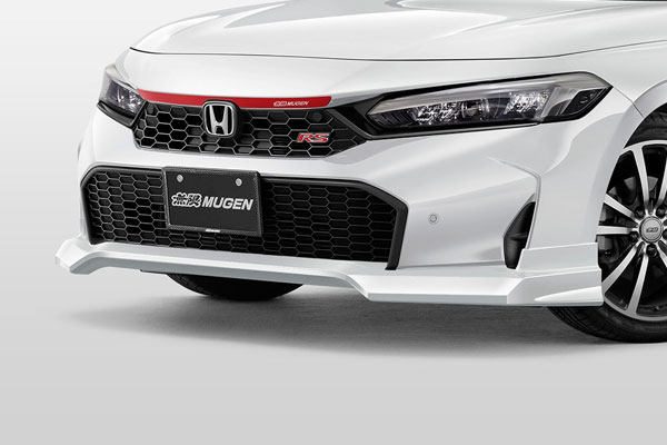 MUGEN 無限 フロントアンダースポイラー 未塗装 シビック FL1 FL4 2024/9～ ※北海道・沖縄・離島は都度確認 ※個人宅＆ホンダディーラー配送不可