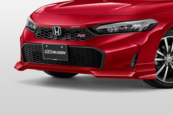 MUGEN 無限 フロントアンダースポイラー プレミアムクリスタルレッド・メタリック シビック FL1 FL4 2024/9～2026/6 ※北海道・沖縄・離島は都度確認 ※個人宅＆ホンダディーラー配送不可｜オートクラフト