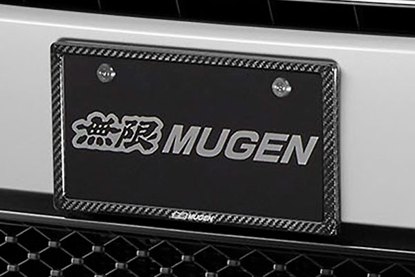 MUGEN 無限 カーボンナンバープレートガーニッシュ フロント ステップワゴン RP6 RP7 RP8 2025/5～