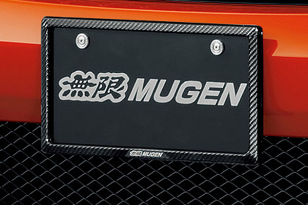 日本代理店正規品 無限 MUGEN ナンバープレート ドライカーボン 希少