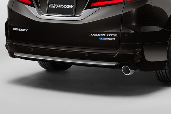 MUGEN 無限 リアアンダースポイラー プレミアムスパークルブラック・パール パーキングセンサーシステム非装備車用 オデッセイ RC1 RC2 RC4 2019/11～2020/11 ※北海道・沖縄・離島は都度確認 ※個人宅＆ホンダディーラー配送不可｜オートクラフト