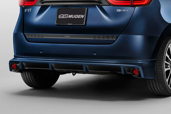 MUGEN 無限 リアアンダースポイラー for Dash ミッドナイトブルービーム・メタリック フィット GS4 GS6 GR3 GR4 2022/10～ ※北海道・沖縄・離島は都度確認 ※個人宅＆ホンダディーラー配送不可
