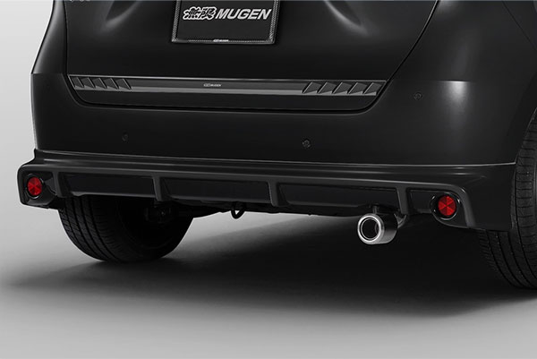 MUGEN 無限 リアアンダースポイラー for Dash クリスタルブラック・パール フィット GR1 GR2 GR3 GR4 2020/2～2022/10 ※北海道・沖縄・離島は都度確認 ※個人宅＆ホンダディーラー配送不可｜オートクラフト