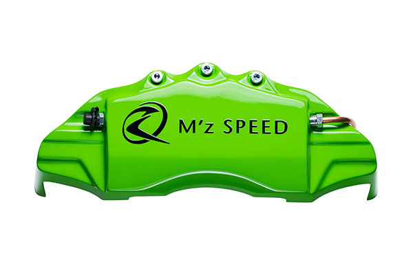 M'z SPEED キャリパーカバー パステルグリーン リア レヴォーグ VMG H28.7〜R1.6 2.0STIスポーツアイサイト  ※北海道は送料2000円 税別 沖縄 離島は要確認 超安い